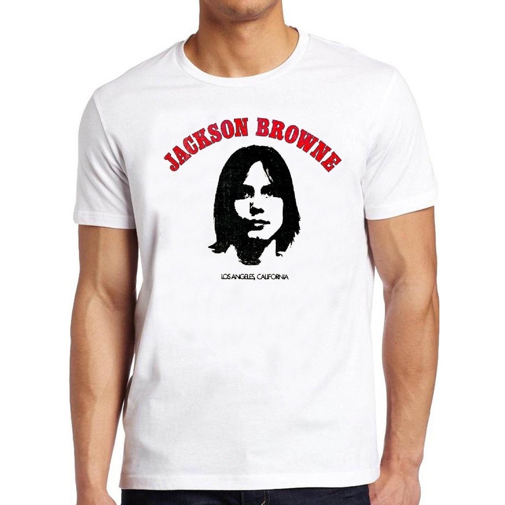 Jackson Browne TShirt B585 Los Angeles California Music Retro